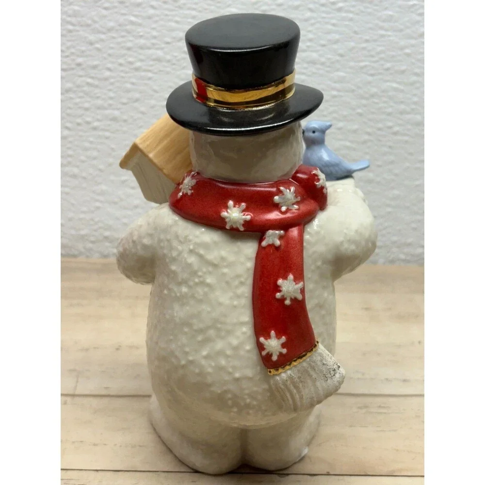 2014 Lenox Annual Snowman Porcelain Figurine